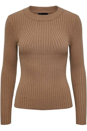 Pieces® Rundhalspullover Crista (1-tlg) Plain/ohne Details - Verkäufer: Mary & Paul