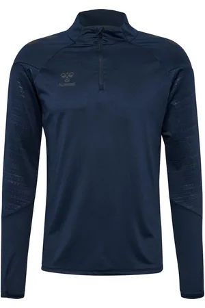 Hummel Fleecepullover Herren Trainingsshirt PRO TRAINING HALF ZIP 223808 - Verkäufer: CORTEXPOWER