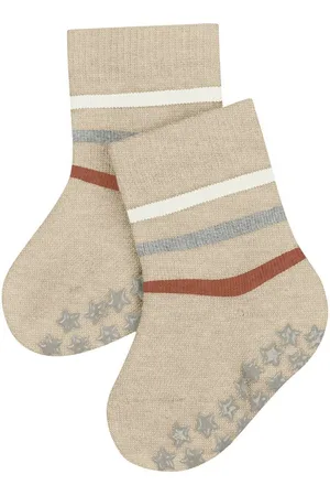 Falke Haussocken Multi Stripe (1-Paar) Vollplüsch-Strumpf aus Baumwolle - Verkäufer: