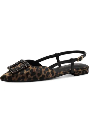 Tamaris Slingpumps, Blockabsatz, Sommerschuh mit schickem Schmuckelement