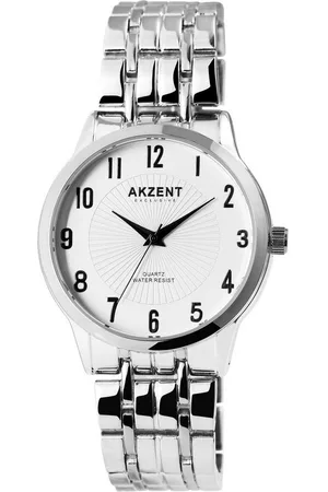 Akzent Quarzuhr Serdar Exclusive Herrenarmbanduhr mit Metallband - Verkäufer: Shaghafi GmbH