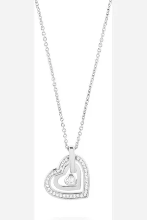 Jette Joop Silberkette Damen-Kette 925er Silber 34 Zirkonia, Herz - Verkäufer: CHRIST Juweliere und Uhrmacher seit 1863 GmbH