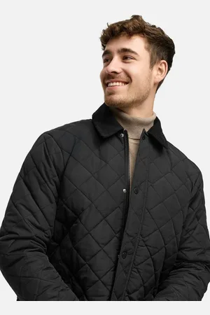 INDICODE Steppjacke INDram Leichte Steppjacke mit Cordkragen und Druckknöpfen - Verkäufer: Bestsales Online GmbH
