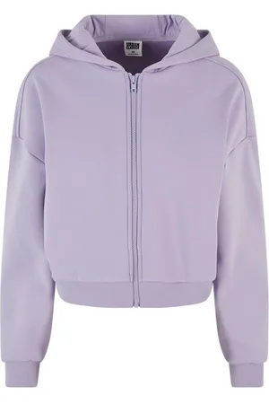 Urban classics Sweatjacke Damen Ladies Cozy Short Zip Hoody