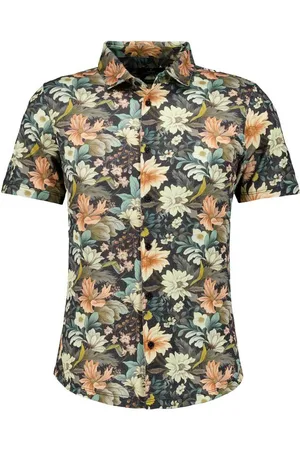 Ragman Strickpullover Shirt Button through print - Verkäufer: Mode Heppel
