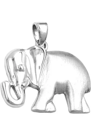 GALLAY Anhänger Set Anhänger 16x21mm Elefant matt-glänzend rhodiniert Silber 925 - Verkäufer: joyesboutique