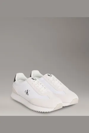 Calvin Klein RETRO RUNNER LACE UP NY-SU Sneaker Freizeitschuh, Halbschuh, Schnürschuh mit seitlichem CK-Logo