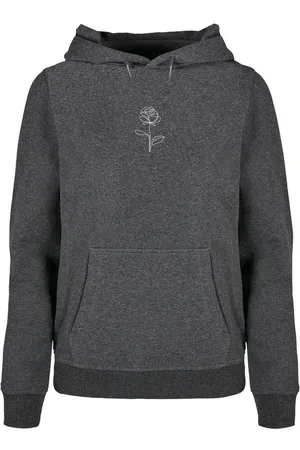 Merchcode Kapuzenpullover Damen Ladies Rose Basic Hoody (1-tlg)