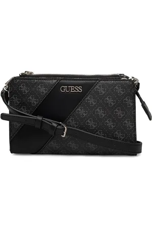 Guess Umhängetasche Camy Double Zip Crossbody Bag Black For Women - Verkäufer: Parfümerie Wilhelm Haas