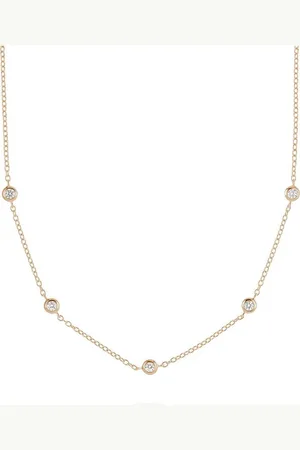 ESPRIT Silberkette Damen-Kette 925er Silber 5 Zirkonia - Verkäufer: CHRIST Juweliere und Uhrmacher seit 1863 GmbH