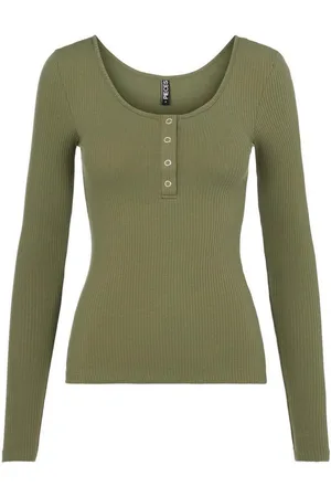 Pieces® Langarmshirt Kitte (1-tlg) Plain/ohne Details - Verkäufer: Mary & Paul