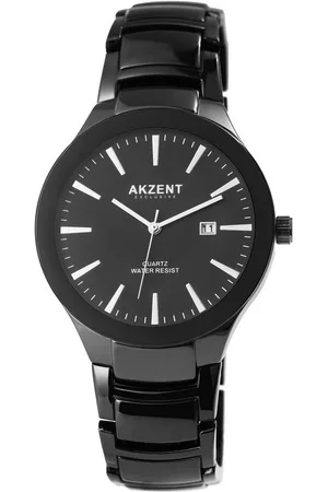 Akzent Quarzuhr Hadad Exclusive Herrenarmbanduhr mit Metallband - Verkäufer: Shaghafi GmbH