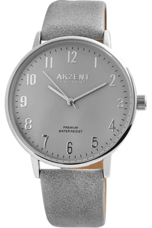 Akzent Quarzuhr Shamel EXCLUSIVE Herrenuhr mit Band aus Lederimitat, Herrenuhr Lederimitat - Verkäufer: Shaghafi GmbH