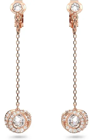 Swarovski Ohrstecker-Set Generation Ohrclips Lang, Weiß, Roségold-Legierungsschicht 5636508 - Verkäufer: Schreiter-Muenchen
