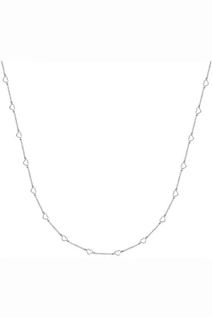 Glanzstücke Silberkette Herz silber, aus Sterling Silber - Verkäufer: Juvalia