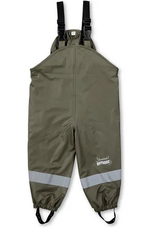 Sterntaler Regenhose Regenträgerhose gefüttert uni (1-tlg., Matschlatzhose mit Druckknöpfen, Regenträgerhose mit süßen Motiven) Regenhose Wasserdicht, Matschhose mit verstellbaren Trägern - Verkäufer: Sterntaler GmbH