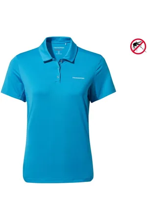 Craghoppers Kurzarmshirt - NosiLife Pro Funktions Polohemd mit kurzem Ärmel - Damen - Verkäufer: hive outdoor