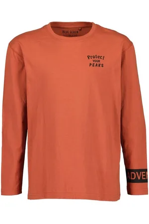 Blue Seven Langarmshirt Jungen Langarmshirt adventure ziegelrot (1-tlg) - Verkäufer: nettibeck