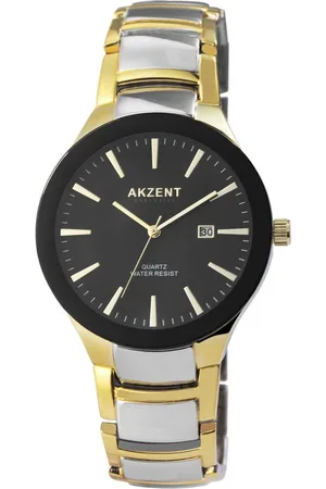 Akzent Quarzuhr Hadad Exclusive Herrenarmbanduhr mit Metallband - Verkäufer: Shaghafi GmbH