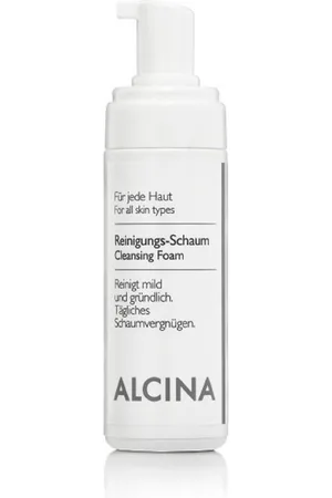 ALCINA 2-in-1 Gesichtswasser und Peeling Reinigungs-Schaum für jede Haut mit Panthenol 150 ml, Reinigungsschaum mit Panthenol - Verkäufer: fh24.shop