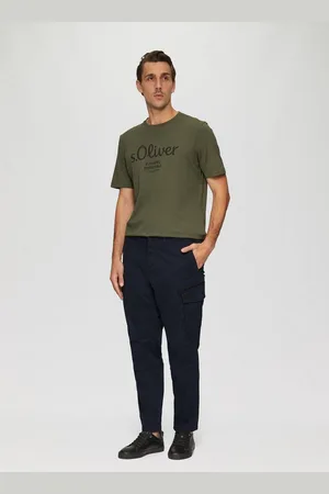 QS by s.Oliver Stoffhose Regular: Cargohose mit Straight Leg Garment Dye - Verkäufer: