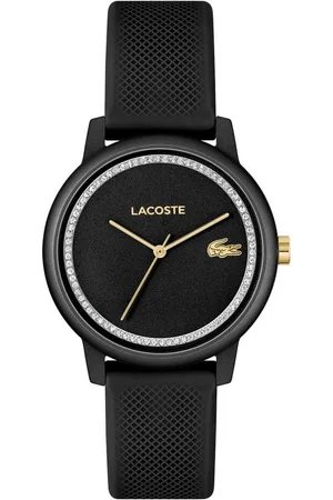 Lacoste Quarzuhr .12.12 GO 2001310, Armbanduhr, Damenuhr, Glaskristalle