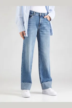 VERO MODA Loose-fit-Jeans (1-tlg) Fransen - Verkäufer: Mary & Paul