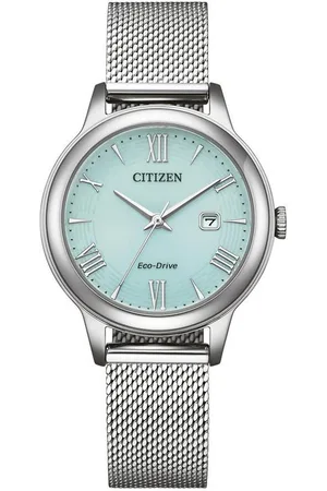 Citizen Quarzuhr Damen Solaruhr mit hellblauem Zifferblatt aus Edelstahl von - Verkäufer: Unique Jewelry GmbH