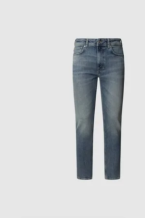 Pepe Jeans Tapered-fit-Jeans TAPERED JEANS STANLEY Ziernähte an den Gesäßtaschen