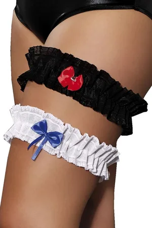 Andalea Strumpfband Strumpfband Ola für Hochzeit Party Abend Brautstrumpfband aus Spitze, Spitze - Verkäufer: Tomshop24-7