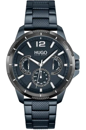 HUGO BOSS Multifunktionsuhr #SPORT 1530194, Quarzuhr, Armbanduhr, Herrenuhr, Datum, Edelstahlarmband
