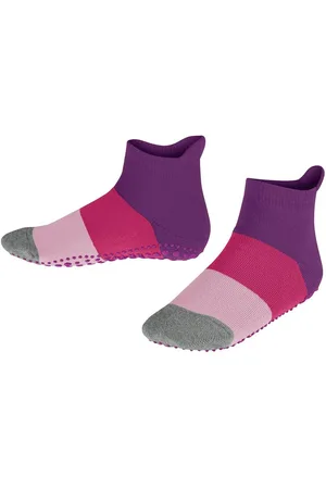 Falke Haussocken Colour Block (1-Paar) mit rutschhemmendem Noppendruck - Verkäufer: