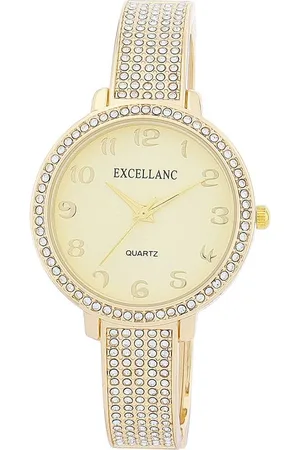 Excellanc Quarzuhr 1800264 Elegante Spangenuhr mit Metallarmband, modern - Verkäufer: Shaghafi GmbH