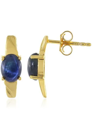 Cavill Ohrring-Set Thai Blue Star Sapphire vergoldete Ohrringe, 2,3ct (2-tlg) - Verkäufer: Juwelo Deutschland GmbH