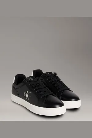 Calvin Klein CLASSIC CUPSOLE MONO LTH Sneaker Freizeitsneaker, Halbschuh, Schnürschuh in klassischer Optik