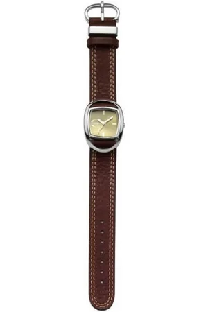 Roberto Cavalli Quarzuhr Edelstahl Lederband Grün Silber Braun - R7251635035 - Verkäufer: Gigandet