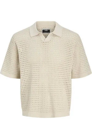 JACK & JONES Poloshirt JCOSHIMMER KNIT POLO SS - Verkäufer: RETURN