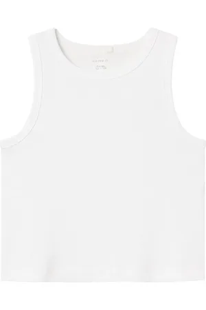NAME IT Ripptanktop NKFNAKAL SL SHORT TOP (1-tlg) - Verkäufer: Familiennestkindermode