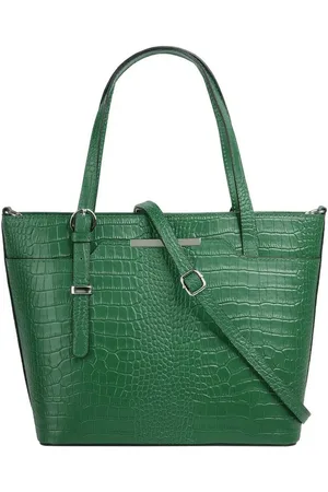 Cluty Henkeltasche, echt Leder, Made in Italy
