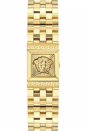 VERSACE Quarzuhr REVEAL VE0C00225, Armbanduhr, Damenuhr, Swiss Made, Edelstahlarmband, analog
