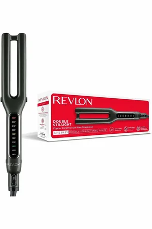 Revlon Haarpflege-Set Straightening Iron Double Straight black Schwarz (RVST2204E) - Verkäufer: Parfümerie Wilhelm Haas