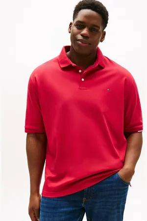 Tommy Hilfiger Poloshirt BT-INTERLOCK FLAGCUFF SLIM FIT-B Große Größen