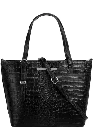 Cluty Henkeltasche, echt Leder, Made in Italy
