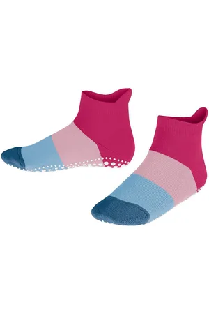Falke Haussocken Colour Block (1-Paar) mit rutschhemmendem Noppendruck - Verkäufer: