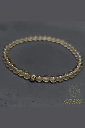 Golden Armband Natürlicher Citrin Armband, November Geburtsstein, Geschenke für sie - Verkäufer: Touch GmbH