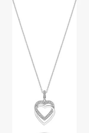 Jette Joop Silberkette Damen-Kette 925er Silber 39 Zirkonia, Herz - Verkäufer: CHRIST Juweliere und Uhrmacher seit 1863 GmbH