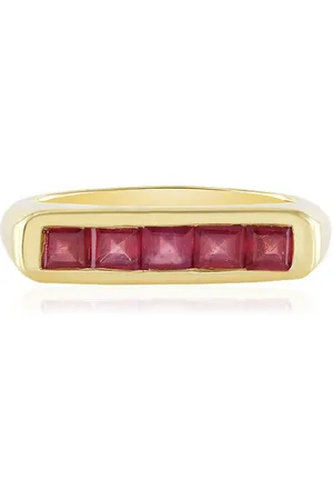 Cavill Silberring Madagaskar-Rubin Goldplattierter Silberring, 1,089ct (1-tlg) - Verkäufer: Juwelo Deutschland GmbH