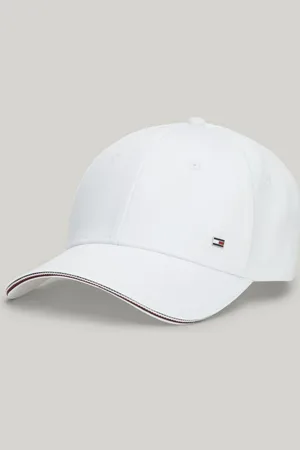Tommy Hilfiger Baseball Cap TH CORPORATE COTTON 6 PANEL CAP mit dezentem Logo-Pin über dem Schild