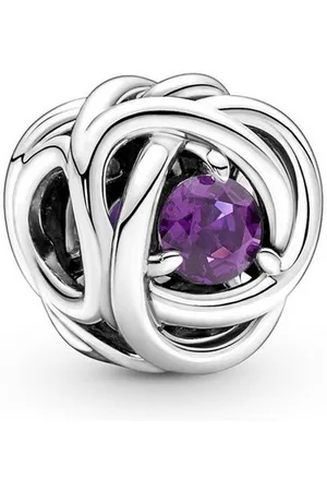 PANDORA Bead Charm Geburtsstein Februar 790065C02 Silber - Verkäufer: Juwelier SCHWAHN