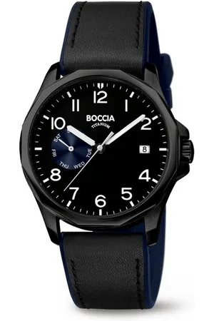 Boccia Chronograph Herren-Uhr 3644-03 Titan mit Kautschukband - Verkäufer: Juwelier SCHWAHN